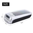 thumbnail image 4 of Luz De Ciclismo, Luz De Seguridad Para Bicicletas Luz De Bicicleta De Energía Solar Plástico Para Exteriores Para Picnics Ccdes Otros, 4 of 8