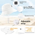 thumbnail image 3 of Sombrero de pescador Sonmony Smile Face UPF 50+ para niños, 3 of 5