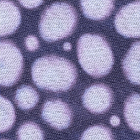 Ahgly Company Machine Washable Indoor Square Transitional Deep Periwinkle Purple Area Rugs, 8' Square