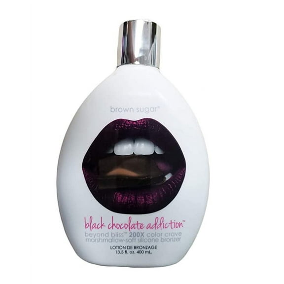 Brown Sugar Black Chocolate Addition Tanning Lotion with Bronzers. 13.5 fl oz