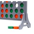 thumbnail image 2 of Tailgating Pros Premium Giant Four in a Row with Carrying Case - Jumbo Oversized Outdoor Yard Game - Connect Multiple Pucks in a Row to Win - Many Puck Colors Available!, 2 of 4