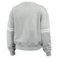 thumbnail image 3 of Women's WEAR by Erin Andrews Heather Gray Kentucky Wildcats Classic Stripe Pullover Sweater, 3 of 4
