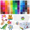 thumbnail image 1 of Kit Fuse Beads QUEFE 15000 de 5 mm con tablero perforado y herramientas para niños, 1 of 7