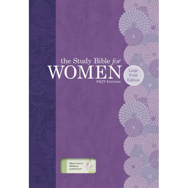 Study Bible for Women-NKJV-Large Print (Hardcover) - Walmart.com ...