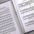 thumbnail image 4 of A4 Sheet Music Storage Folder with 30 Pockets - Durable Plastic Organizer for Musicians, Bands & Orchestras, 4 of 5
