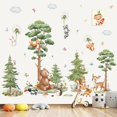 thumbnail image 2 of Adhesivos de pared Wondever Large Woodland Animal Tree Forest, 2 of 5