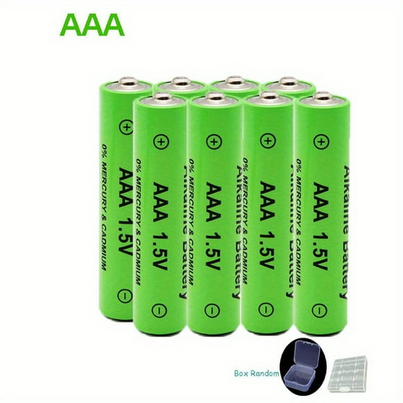 8pcs Alkaline Rechargeable Battery AA-AAA 1.5V 3000mAh Rechargeable Alkaline Toy Battery Long-lasting Battery Environmentally Friendly Battery Reusable Battery