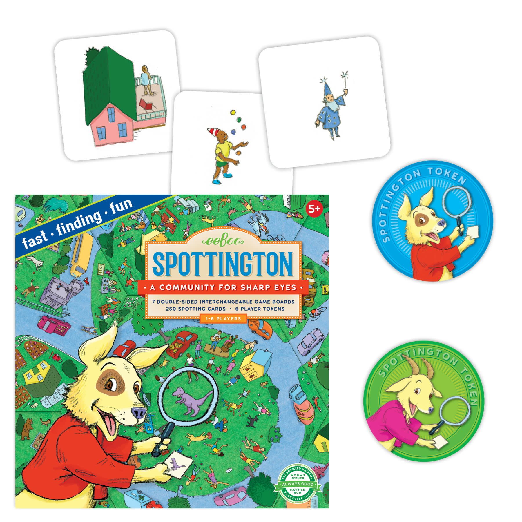 eeBoo Spottington Board Game