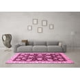 thumbnail image 3 of Ahgly Company Indoor Rectangle Oriental Pink Traditional Area Rugs, 2' x 3', 3 of 4