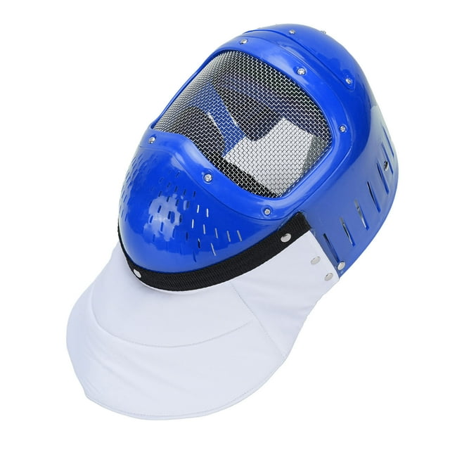 Fencing Face Cover, Mesh Structure Stab Proof Fabric, for Kids Training, with Anti Piercing Lining, Thickened Brim Design