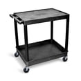 thumbnail image 3 of Luxor Large Flat-Top and Tub-Bottom Shelf Cart, 3 of 3