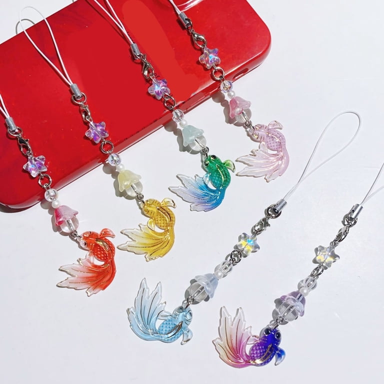 fish phone accessory FishPod Smartphone Holder If you’d rather be fishing 8-Pack Koi Fish Phone Charms