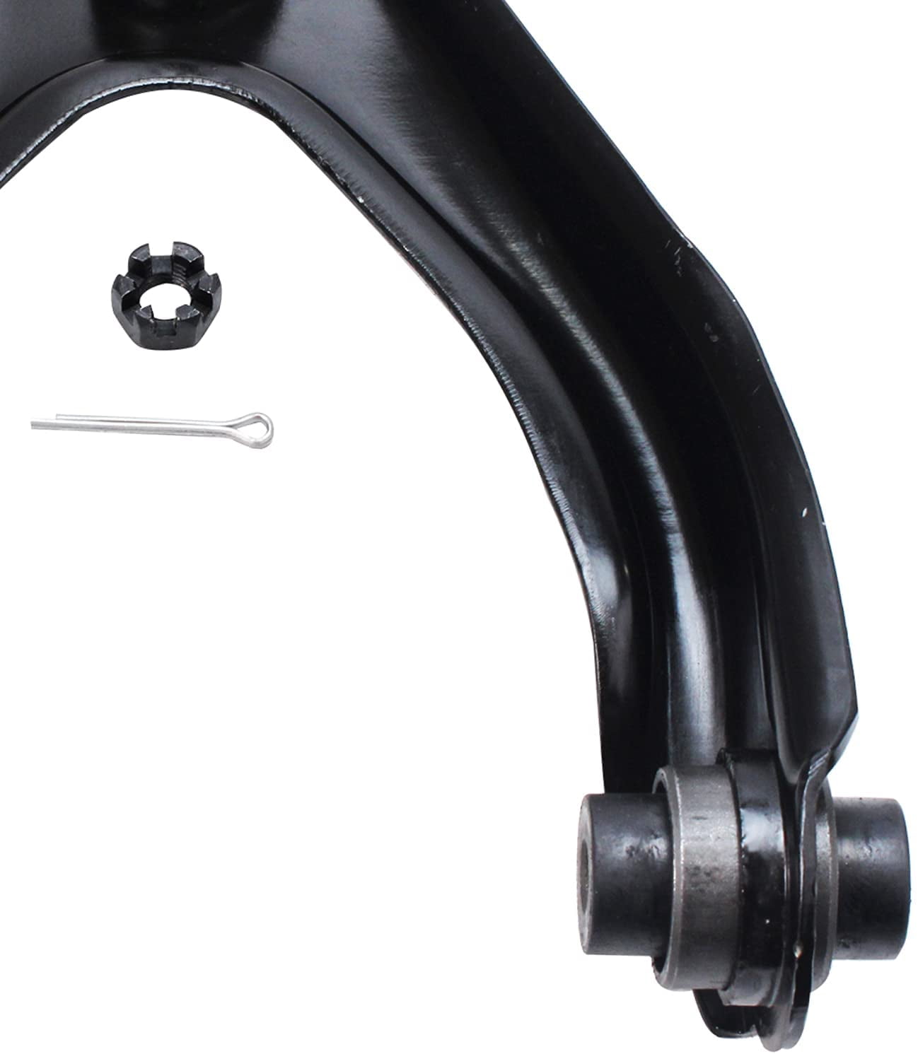 Detroit Axle - Front Upper Right Control Arm w/Ball Joint for 1997-2001 Honda CR-V 1998 1999 2000 Complete Control Arm Pre-Assembled with Bushings, Mounts & Ball Joints CRV Replacement