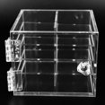 thumbnail image 3 of Caja de almacenamiento de pestañas postizas acrílicas de 8 capas, caja organizadora para injerto de pestañas, 3 of 14
