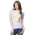 thumbnail image 2 of Aeropostale Womens Eastern Division Graphic T-Shirt, Purple, Juniors, Medium, 2 of 2