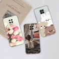 thumbnail image 2 of Fundas para Xiaomi Redmi Note 9 Pro Note9pro, cubierta trasera de teléfono de TPU de silicona transparente a la moda Fivean unisex, 2 of 2