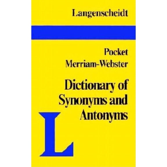 Pre-Owned Pocket Guide to Synonyms and Antonyms (Paperback) 0887292208 9780887292200