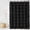 Black, variant on Seasonwood White Ruffle Shower Curtain,Farmhouse Style Fabric Bathroom Curtain,36" x 72"