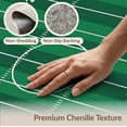 thumbnail image 6 of ODIKA 8'x10' Washable Area Rug Football Sideline Marker Championship Field Layout Footaball for King Size Bedroom Under Bed, Master Suite, Non-Shedding, Easy Care, 6 of 7