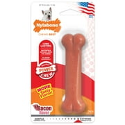 Nylabone Power Chew Flavored Durable Chew Toy for Dogs Bacon Small/Regular (1 Count)