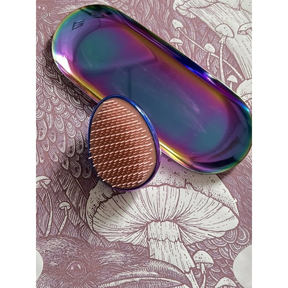 Mini Detangling Hair Brush Egg Round Shape Tangle Hair Brushes Soft Hairbrush Hair Styling Hairdressing Combs Travel Accessories