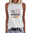 thumbnail image 4 of Birdeem T-Shirt Sans Manches Imprimé Mode pour Femmes Col Rond Ample, 4 of 9