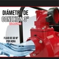 thumbnail image 4 of Motobomba Bomba de Agua A Gasolina FOREMAN 3X3 Pulg 7hp FOM30, 4 of 10