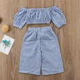 thumbnail image 7 of Toddler Kids Baby Girl Clothes Summer Outfits Set - 2 pcs, 7 of 7