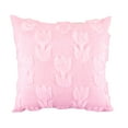 thumbnail image 2 of Vfedsrsge 17.72 Inch Pink Decorative Pillow Cover - Single-Sided Printed Polyester, Breathable, Machine Washable - for Sofa, Bedroom, Living Room Decor, Festival Theme, 2 of 6