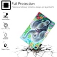 thumbnail image 2 of Allytech Galaxy Tab A7 10.4 Inch Case 2020 Released (Model SM-T500 T505 T507), Smart Stand Cover Auto Sleep Wake Slim Shell PU Leather Folio Flip Case for Samsung Galaxy Tab A7 10.4-Inch, Elephant, 2 of 6