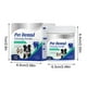 thumbnail image 3 of Polvo para limpiar dientes en escamas para perros y gatos | Ingredientes naturales de algas | Alternativa a la pasta dental para eliminar el sarro | Agente blanqueador dental para un aliento fr, 3 of 5