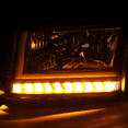 thumbnail image 4 of Magshion 1 Pair LH+RH OE Style LED Light Bar Headlight Replacement for 2009-2010 Dodge Ram 1500/2010 Dodge Ram 2500/2010 Dodge Ram 3500, Black Housing Clear Lens, 4 of 12