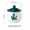thumbnail image 3 of Qeeadeea Sugar Bowl With Lid, Sugar Storage Jar, Sugar Pot, Sugar Container Spice Jar, Sugar Salt Pot Seasoning Canister-b-200ml, 3 of 7