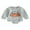 Gray, variant on Bagilaanoe Newborn Baby Girl Boy Halloween Romper Sweatshirt Long Sleeve Bodysuits Pumpkin Print Pullover 3M 6M 12M 18M Infant Casual Tee Tops
