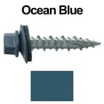 thumbnail image 3 of Tornillos metálicos para techos Jake Sales (250), 10 x 2,54 cm, color azul océano, 3 of 4