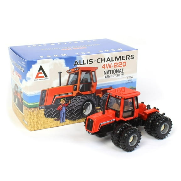 ERTL 1/64 Allis Chalmers 4W-220 with Duals, Limited Edition 2020 National Farm Toy Show 16406
