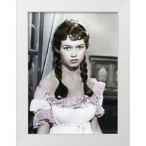 Hollywood Photo Archive 19x24 White Modern Wood Framed Museum Art Print Titled - Brigitte Bardot