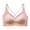 Pink, variant on Women's Full Coverage Bras Strappy Crisscross Comfortable Soft Support Everyday Bra Wireless Seamless Buttery Soft V-Neck Bralette Black XXL
