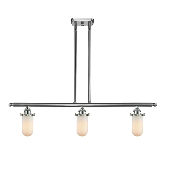 Innovations Lighting 516-3I Kingsbury Kingsbury 3 Light 36" Wide Linear Chandelier - White