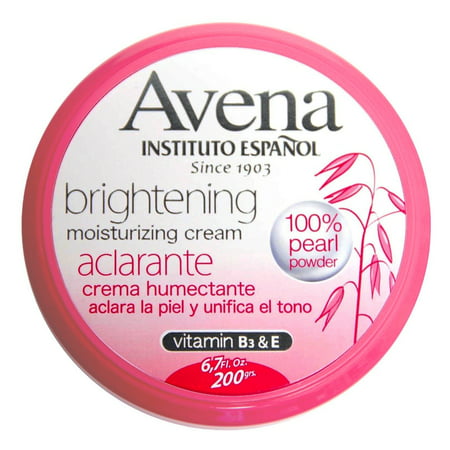 Avena Radiant Brightening Body Cream. Moisturizes, Lightens and Evens Out Skin Tone. With Vitamin B3 and E. 6.70