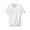 White, variant on COSFO V Neck Tee Shirts Mens Solid Casual Short Sleeve Tops Breathable Mesh Loose Pullover Men's Classic T-Shirt
