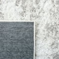 thumbnail image 6 of SAFAVIEH Berber Seymour Abstract Shag Area Rug, 8' x 10', Light Grey/Dark Grey, 6 of 8