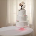 thumbnail image 4 of Precious Moments 172007 Best Day Ever Bride & Groom Bisque Porcelain Figurine & Wedding Cake Topper, 4 of 4
