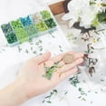 thumbnail image 3 of 3000 Pcs 10 Colors Glass Bugle Beads Mixed Color Screwy Bugle Beads Long Tube Seed Bead Loose Spacer Bead Transparent Beads Green Clear Bead for DIY DIY Crafting Jewelry Making, 3 of 8