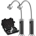 thumbnail image 1 of Ensemble de 2 Lumières de Barbecue LED avec Base Magnétique Rotation à 360 Degrés Flexible Réglable pour Barbecue, Camping, Fête, Extérieur, 1 of 5