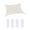 Beige, variant on Quadrilateral Sun Shade Sail High Density Polyethylene Breathable UV Protection Outdoor Canopy for Patio Garden and Backyard