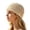 Beige, variant on Summer Glitter Sequin Beanie Boho Hollow Out Crochet Mesh Hat Skull Cap for Women Pink