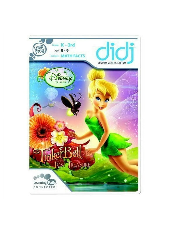 LeapFrog Didj Custom Learning Game: Tinker Bell and the Lost Treasure