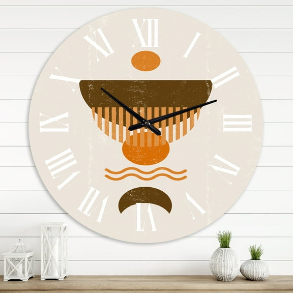 Designart 1 in Quartz Modern/Contemporary Wall Clock
