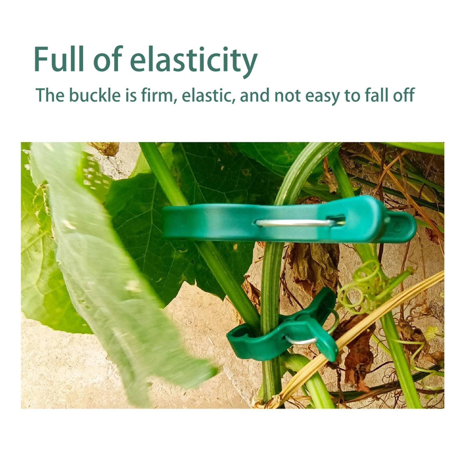 SMKE Reusable Garden Plant Clips - Flexible Plastic Vine Support For Tomato Cages Greenhouses,Vine Stem Holder,Plant Support Clips 20pcs - Small Swallow Shape Garden Vine Clip for Tomato Flower Stem